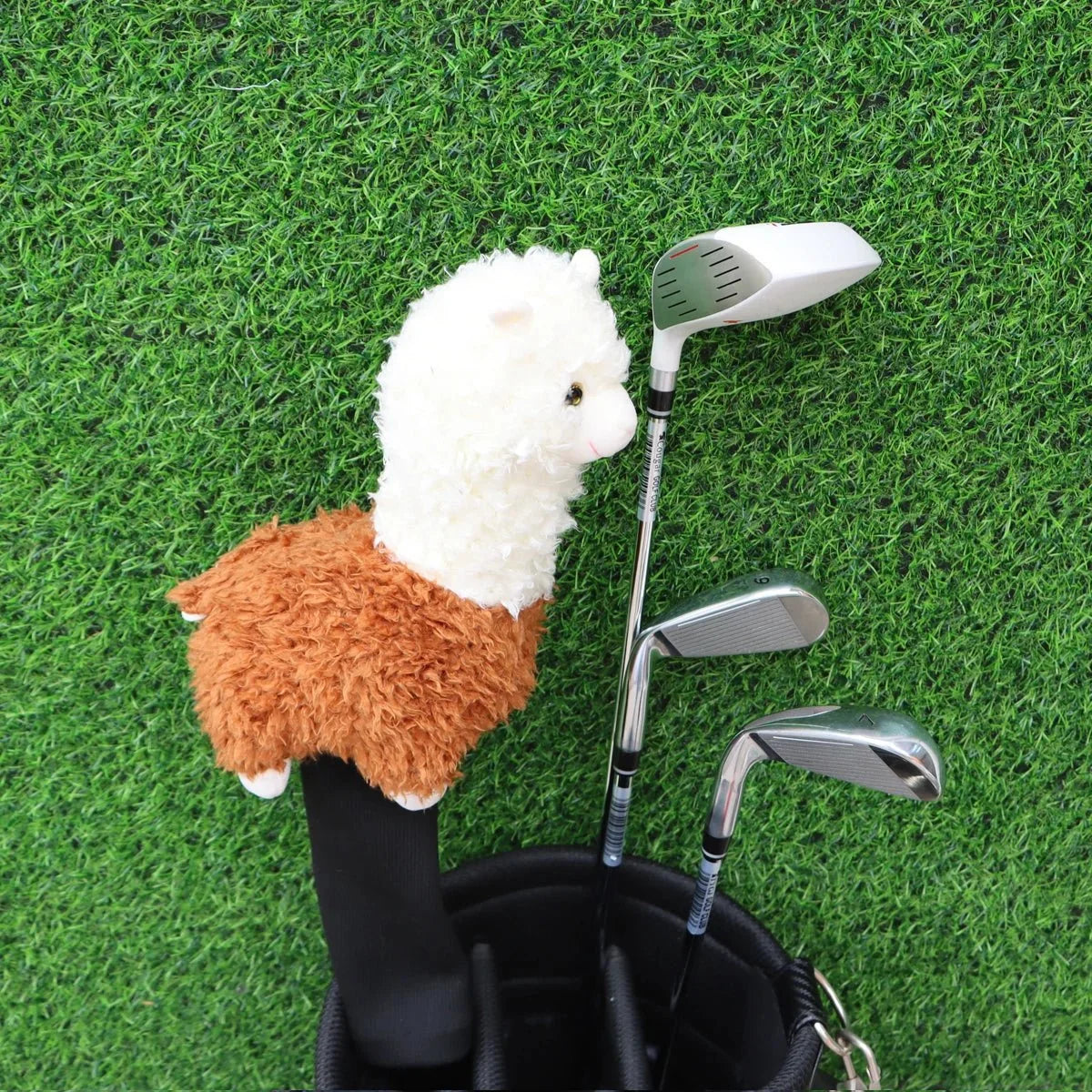 Cute Alpaca Golf Putter Head Covers – Fits Blade Putters