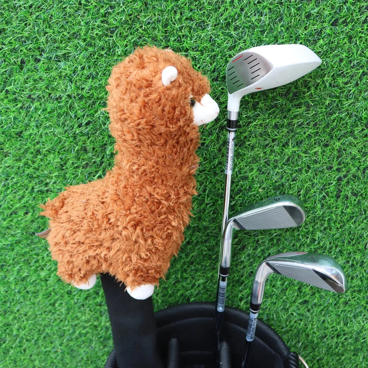Cute Alpaca Golf Putter Head Covers – Fits Blade Putters