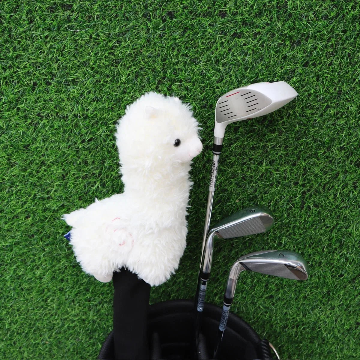 Cute Alpaca Golf Putter Head Covers – Fits Blade Putters