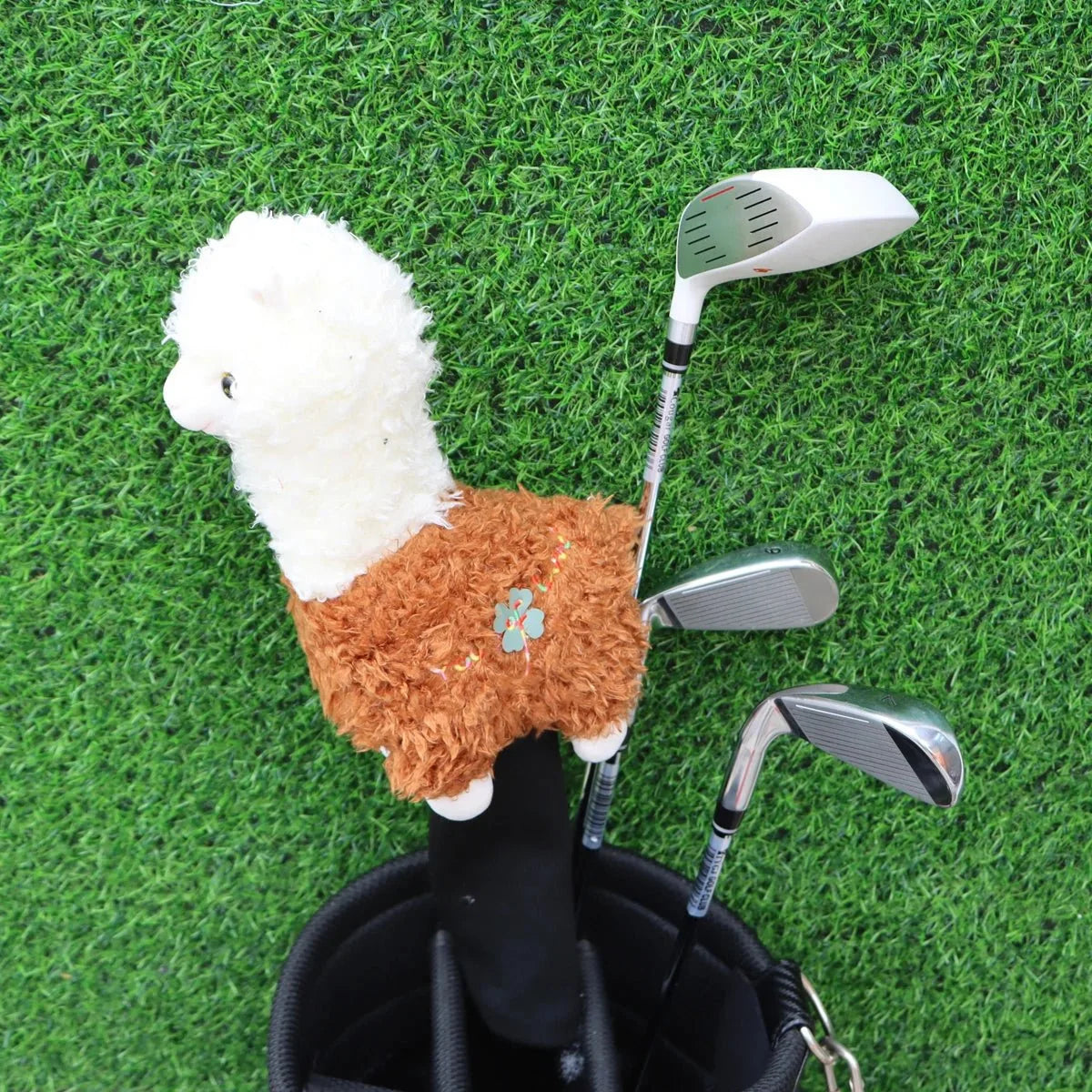 Cute Alpaca Golf Putter Head Covers – Fits Blade Putters