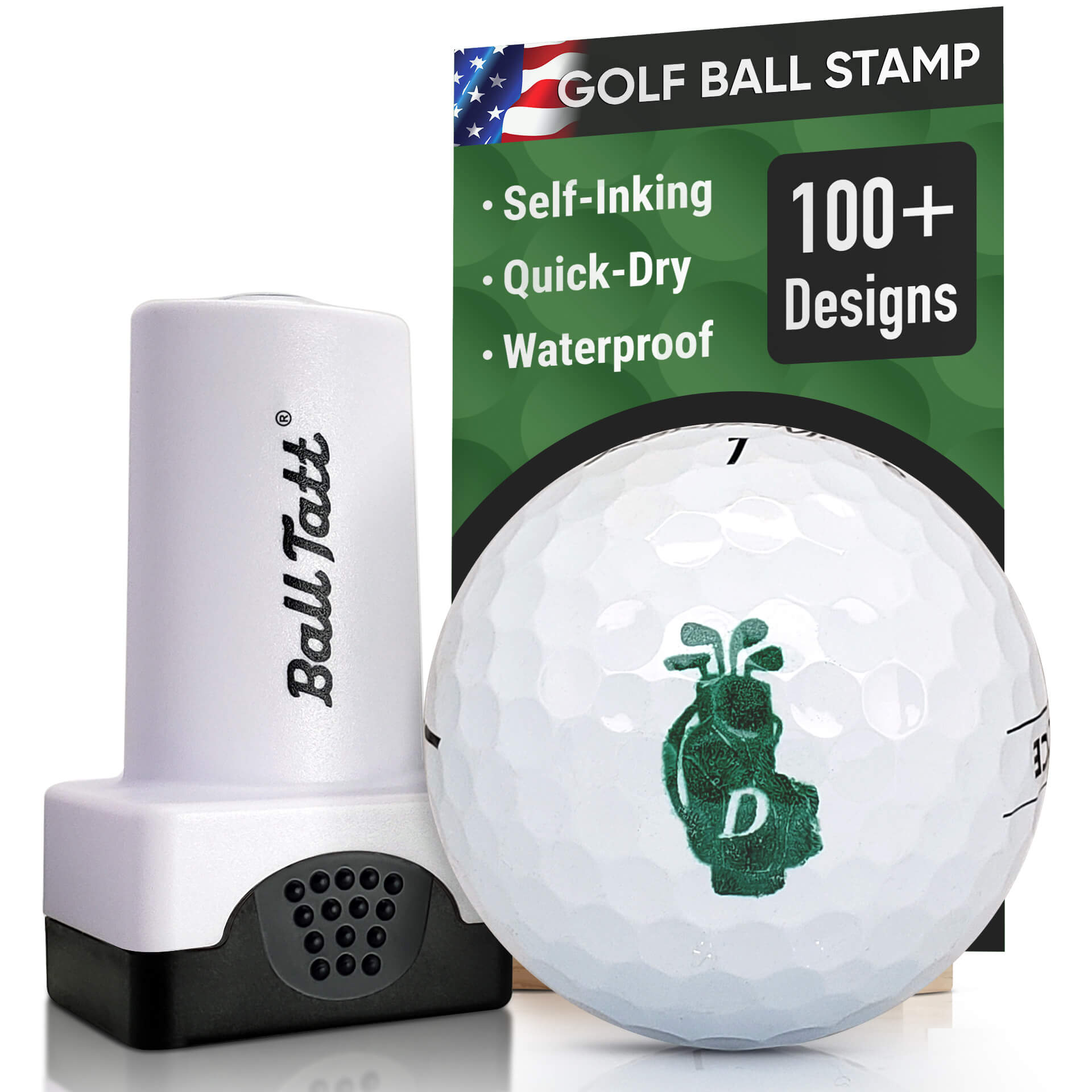 D Golf Bag Monogram