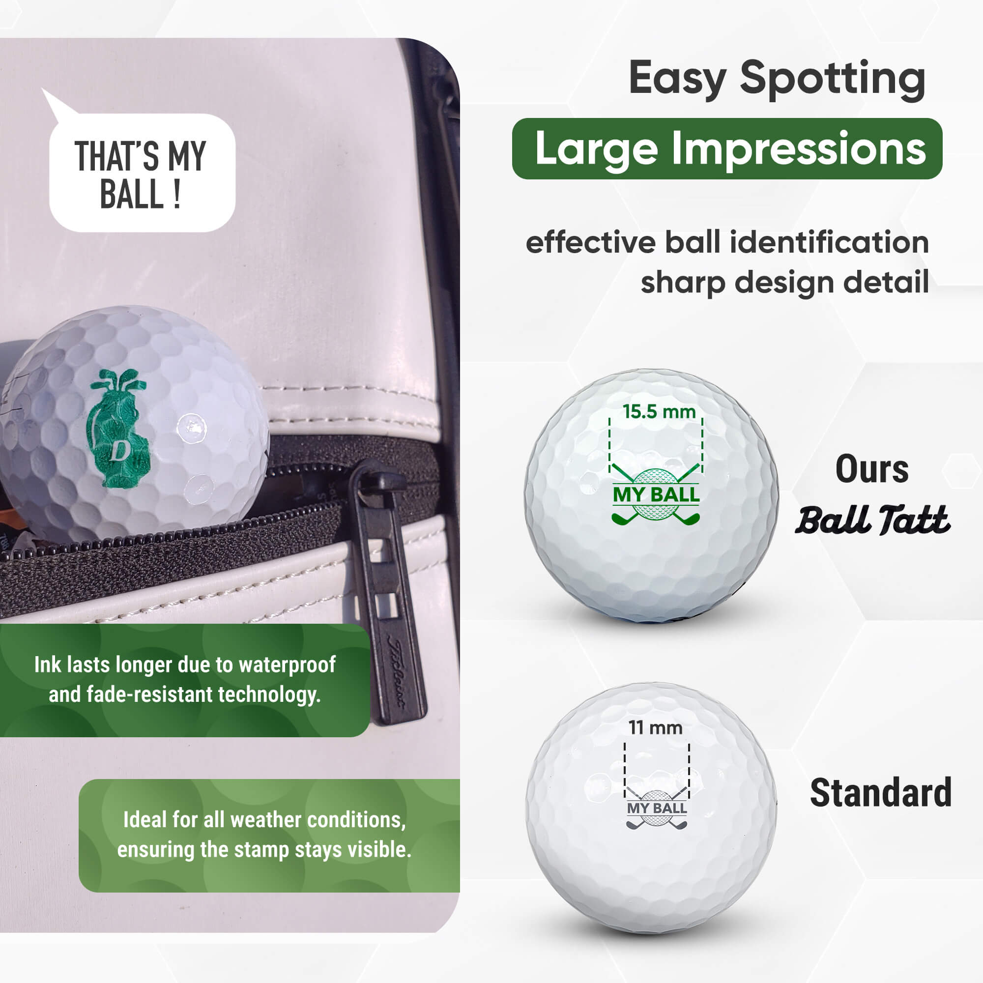 D Golf Bag Monogram