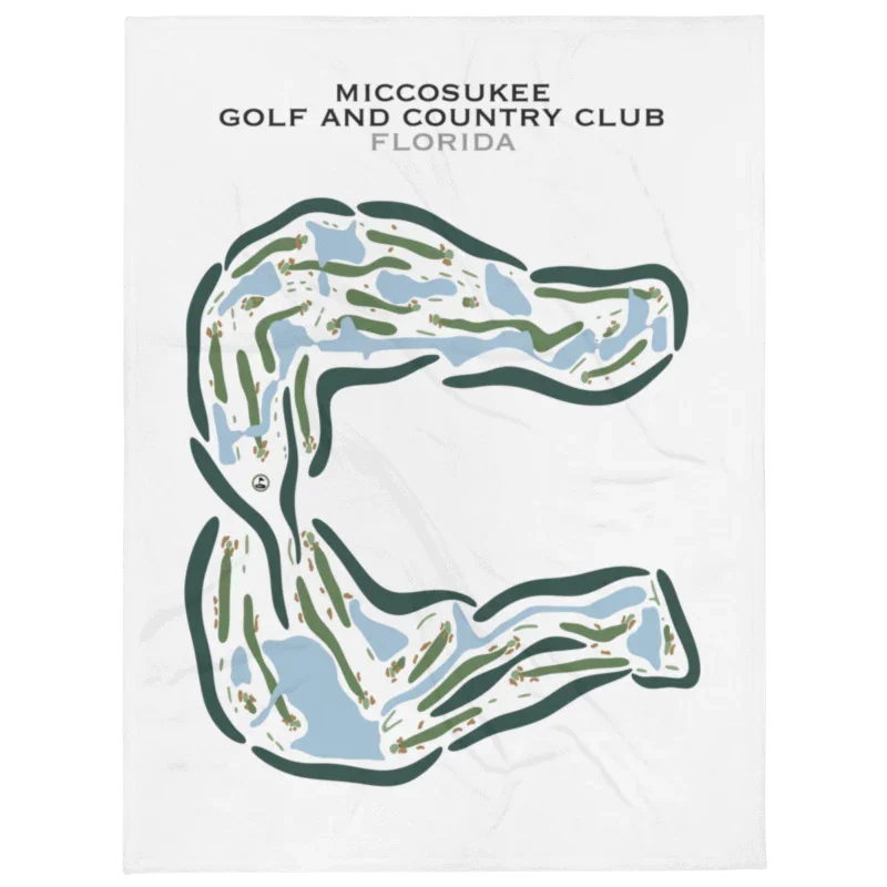 Miccosukee Golf & Country Club, Florida - Printed Golf Courses