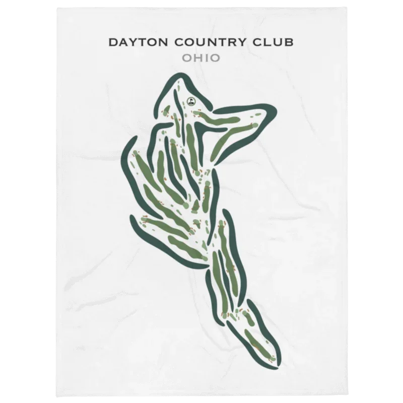 Dayton Country Club, Ohio - Printed Golf Courses