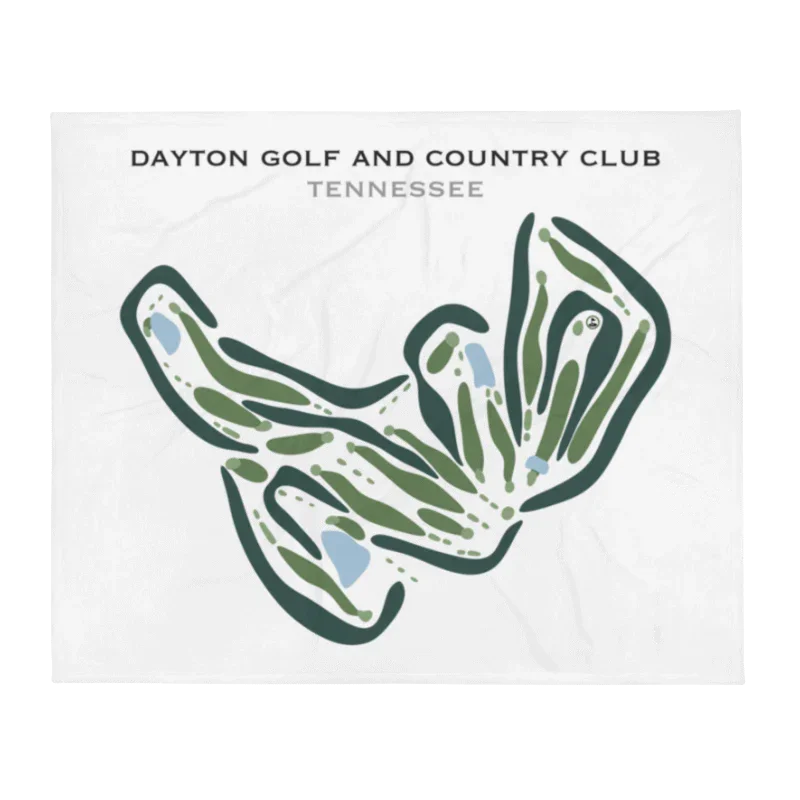 Dayton Golf & Country Club, Tennessee - Printed Golf Courses