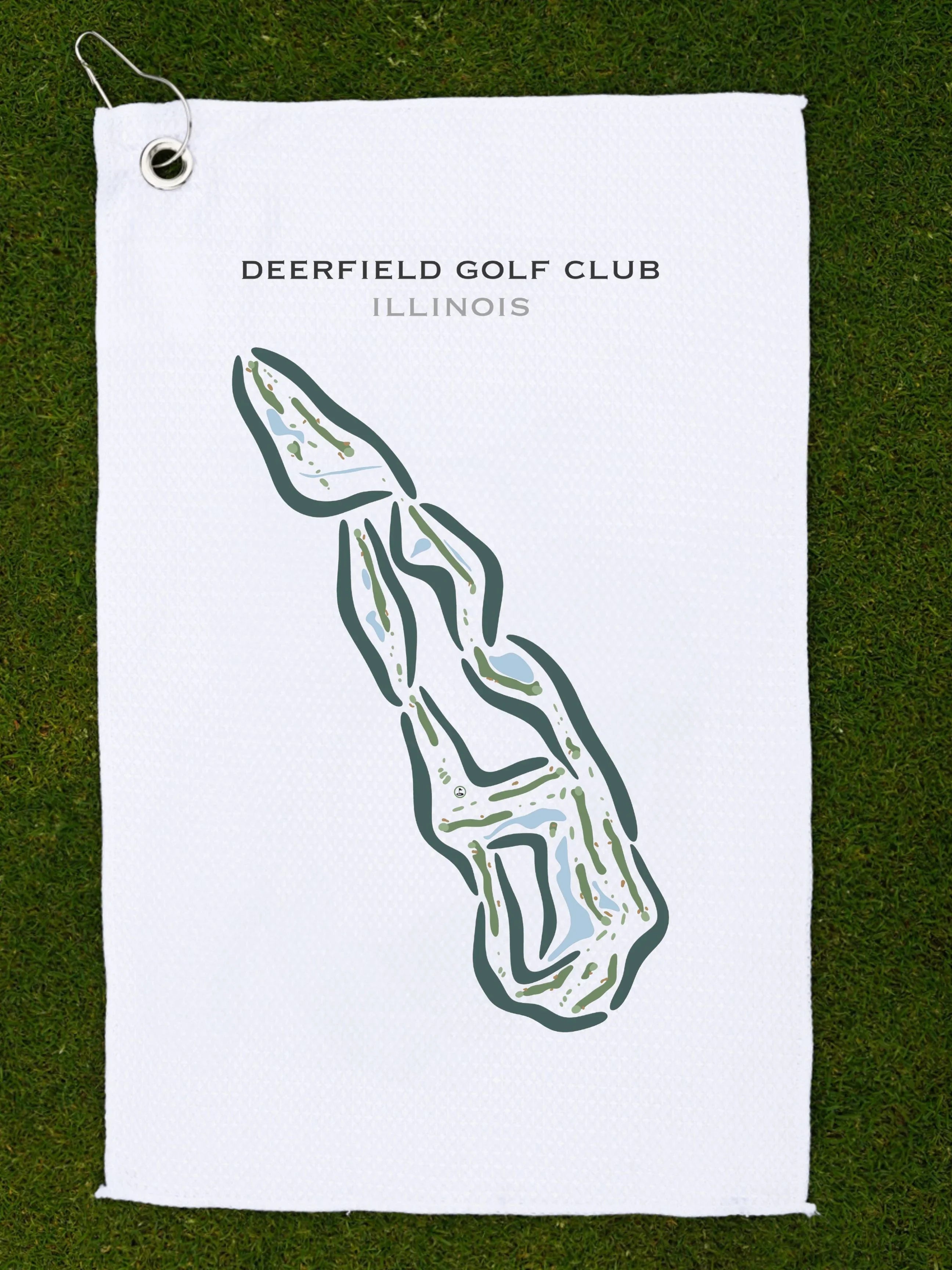 Deerfield Golf Club, Illinois - Printed Golf Courses
