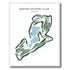Denton Country Club, Texas - Printed Golf Courses