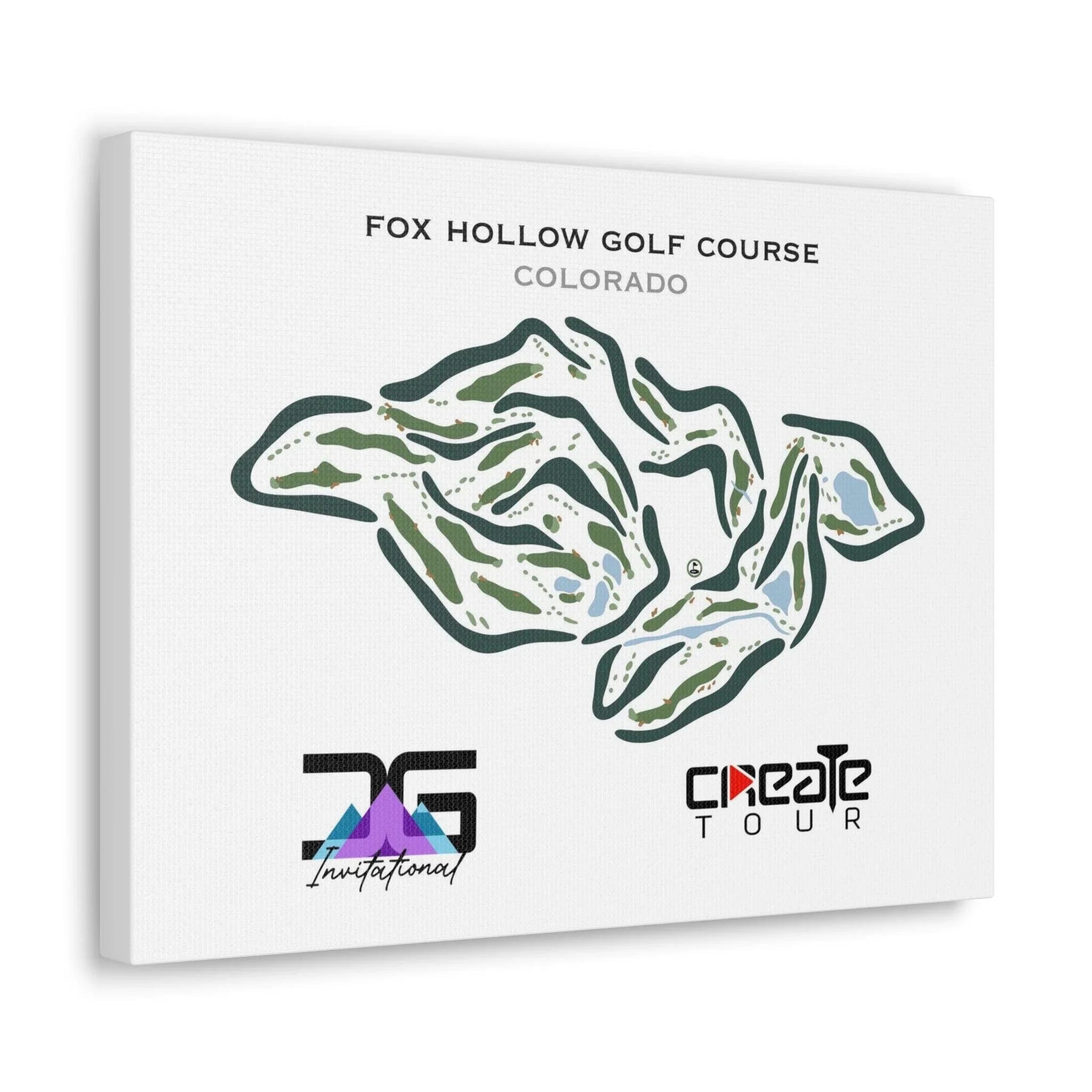 Fox Hollow Golf Course, Colorado - Printed Gold Courses