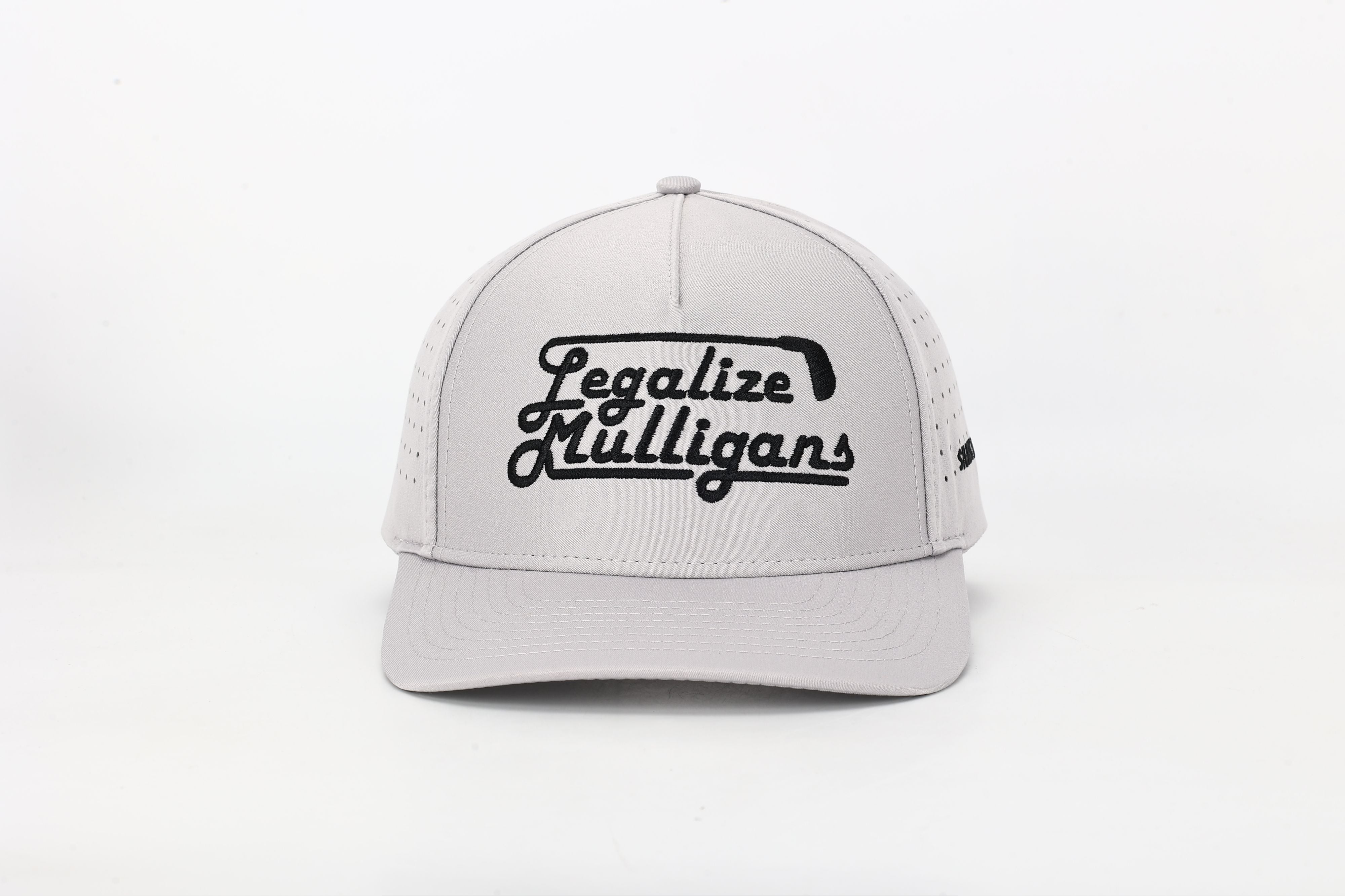 Legalize Mulligans Gray Golf Hat