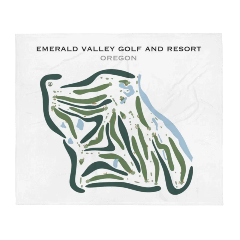 Emerald Valley Golf Club, Oregon - Printed Golf Courses