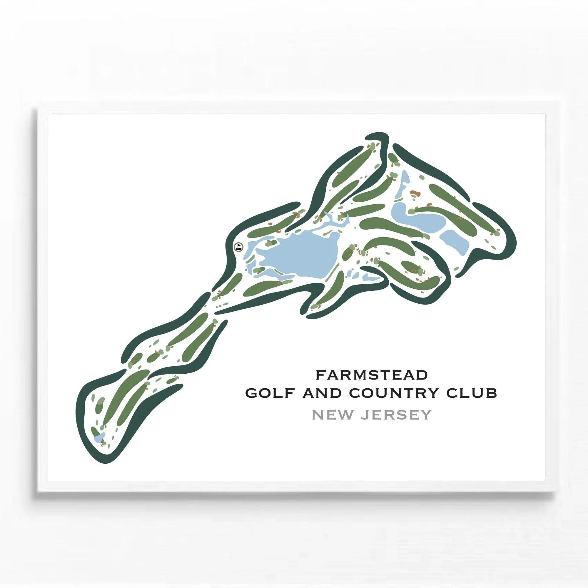 Farmstead Golf & Country Club, New Jersey - Printed Golf Courses