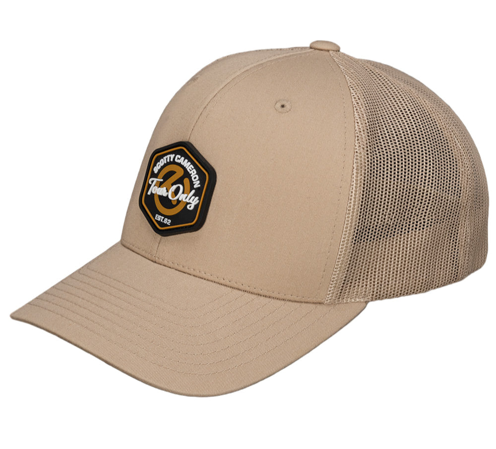 Scotty Cameron Circle T Tour Only Retro Khaki Trucker Hat