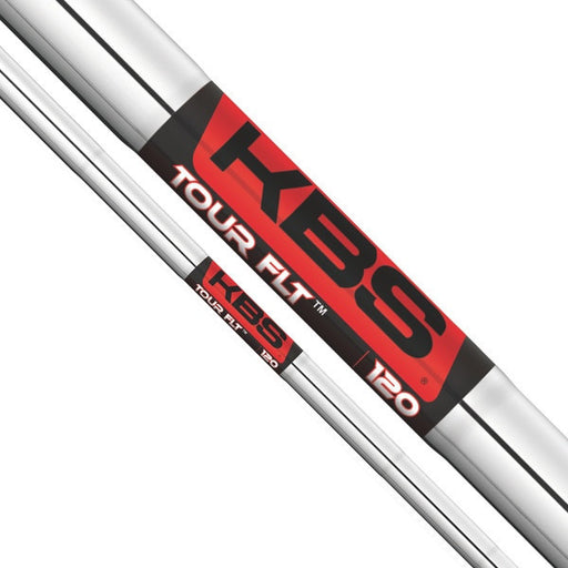 KBS Tour FLT 120 Stiff Iron Shafts – Set of 7, 4–PW, New Uncut .355