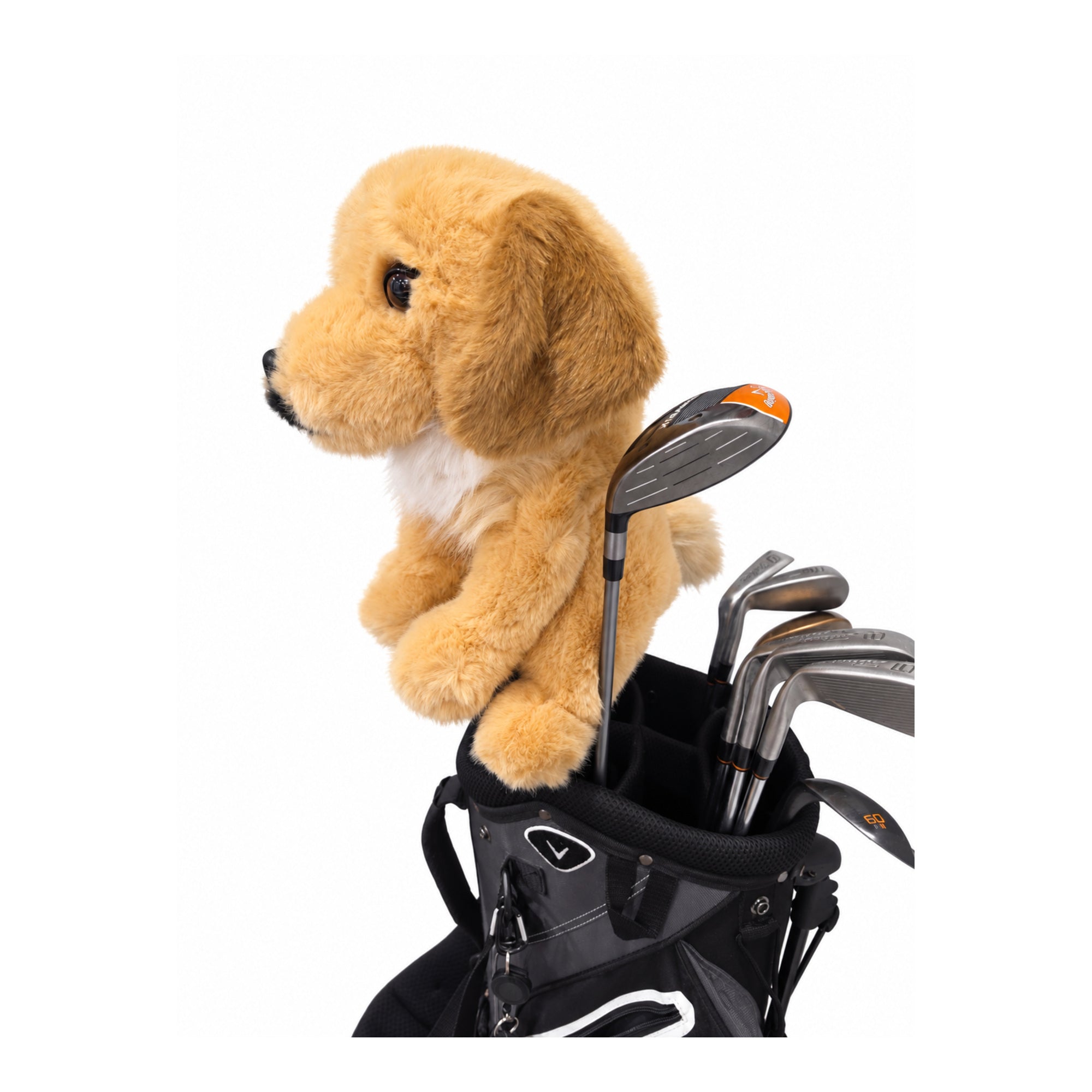 Golden Dog Driver Headcover | Fetch the Fairway