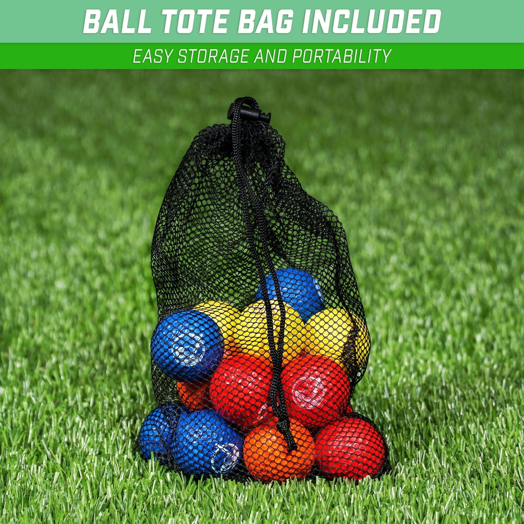 GoSports Foam Golf Practice Balls for Indoor and Outdoor Training and Short Game Practice