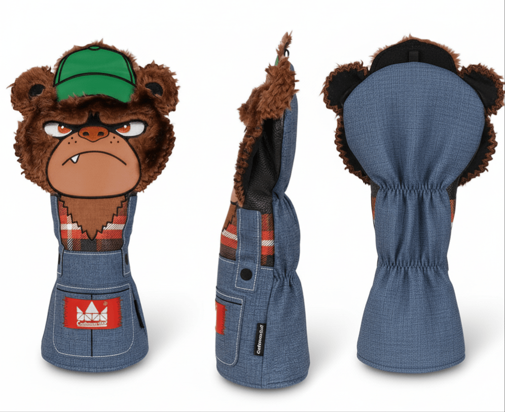 Golf Grizzly Grind Driver Headcover