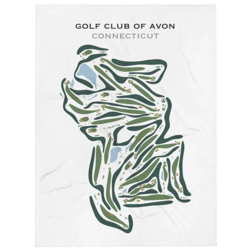 Golf Club of Avon, Connecticut - Printed Golf Courses