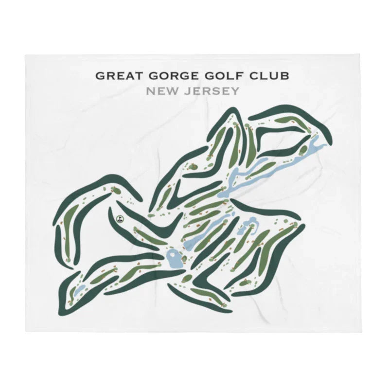 Great Gorge Golf Club, New Jersey - Printed Golf Courses