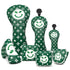 Green Smiley Star Driver Headcover – Good Vibes Only