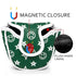 Green Smiley Star Driver Headcover – Good Vibes Only