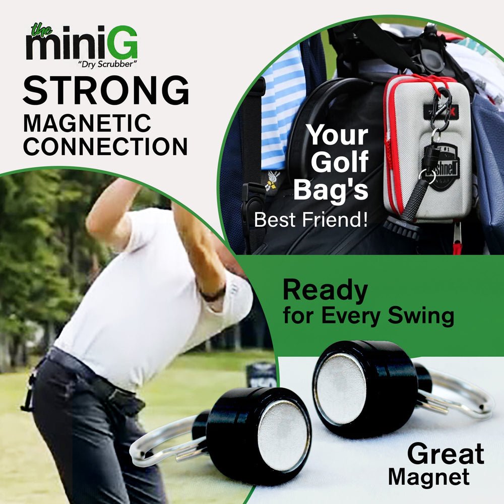 Grooveit miniG – Compact Dry Golf Brush