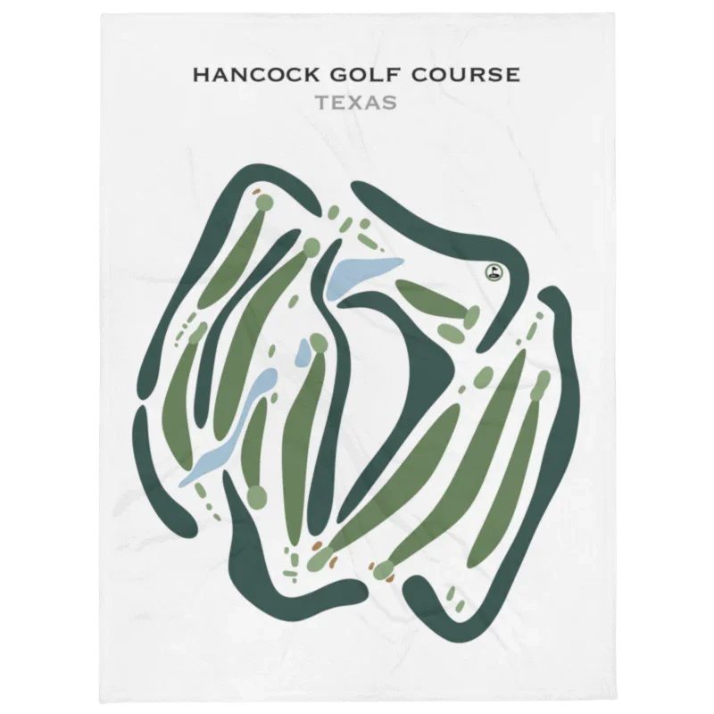Hancock Golf Course, Texas - Printed Golf Courses