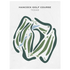Hancock Golf Course, Texas - Printed Golf Courses