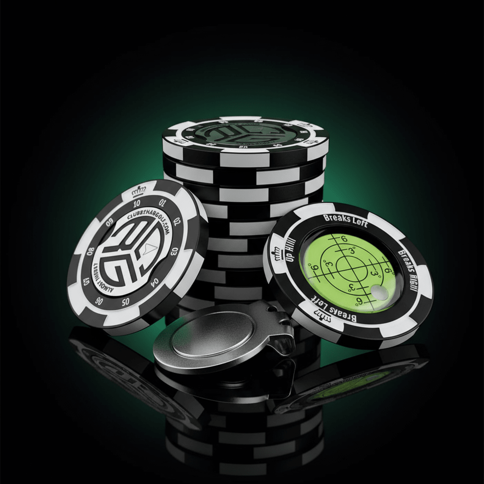 Hat-Trick Golf Level Marker and Clip