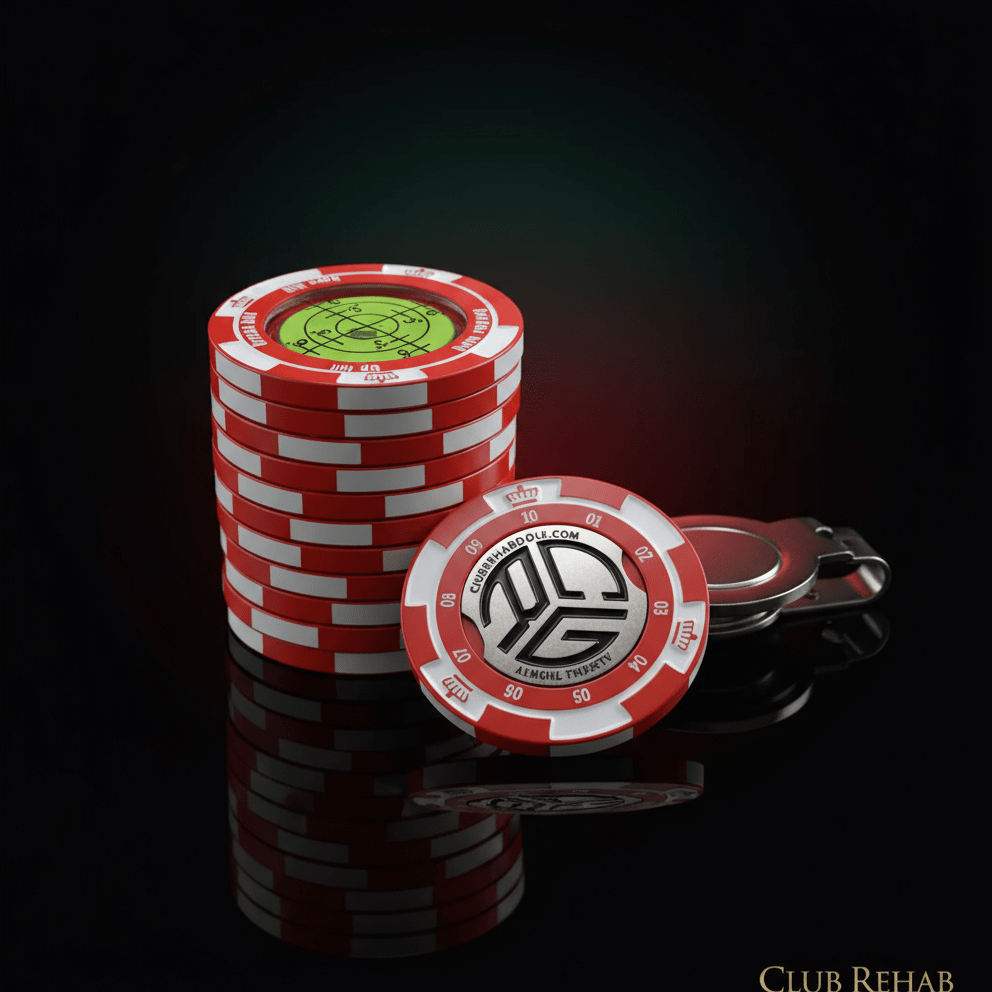 Hat-Trick Golf Level Marker and Clip