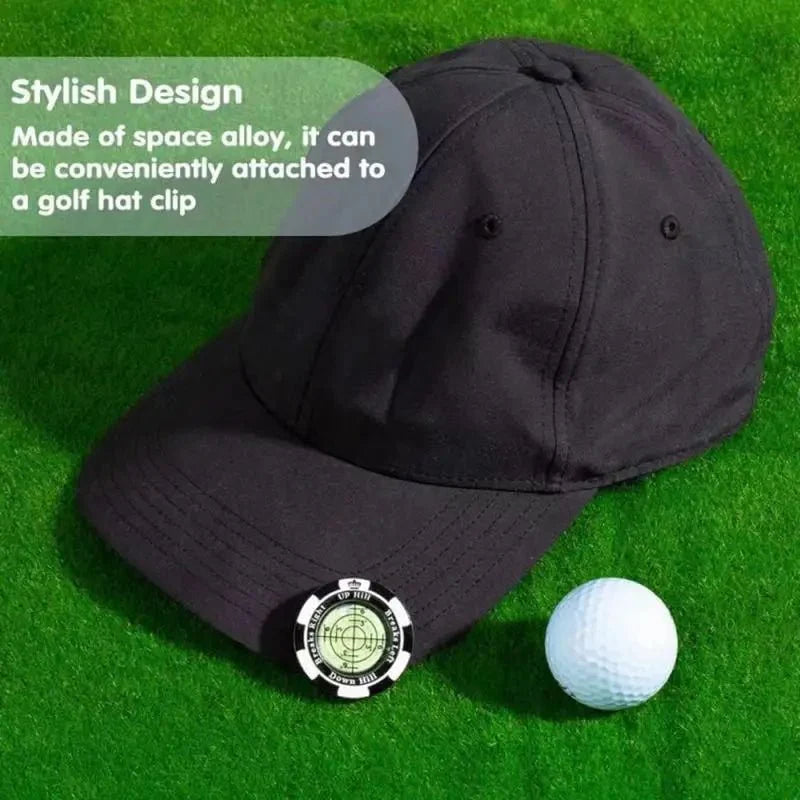 Hat-Trick Golf Level Marker and Clip