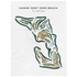 Hawks Nest, Vero Beach, Florida - Printed Golf Courses