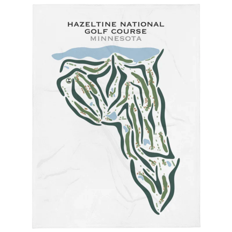 Hazeltine National Golf Club, Minnesota - Printed Golf Courses