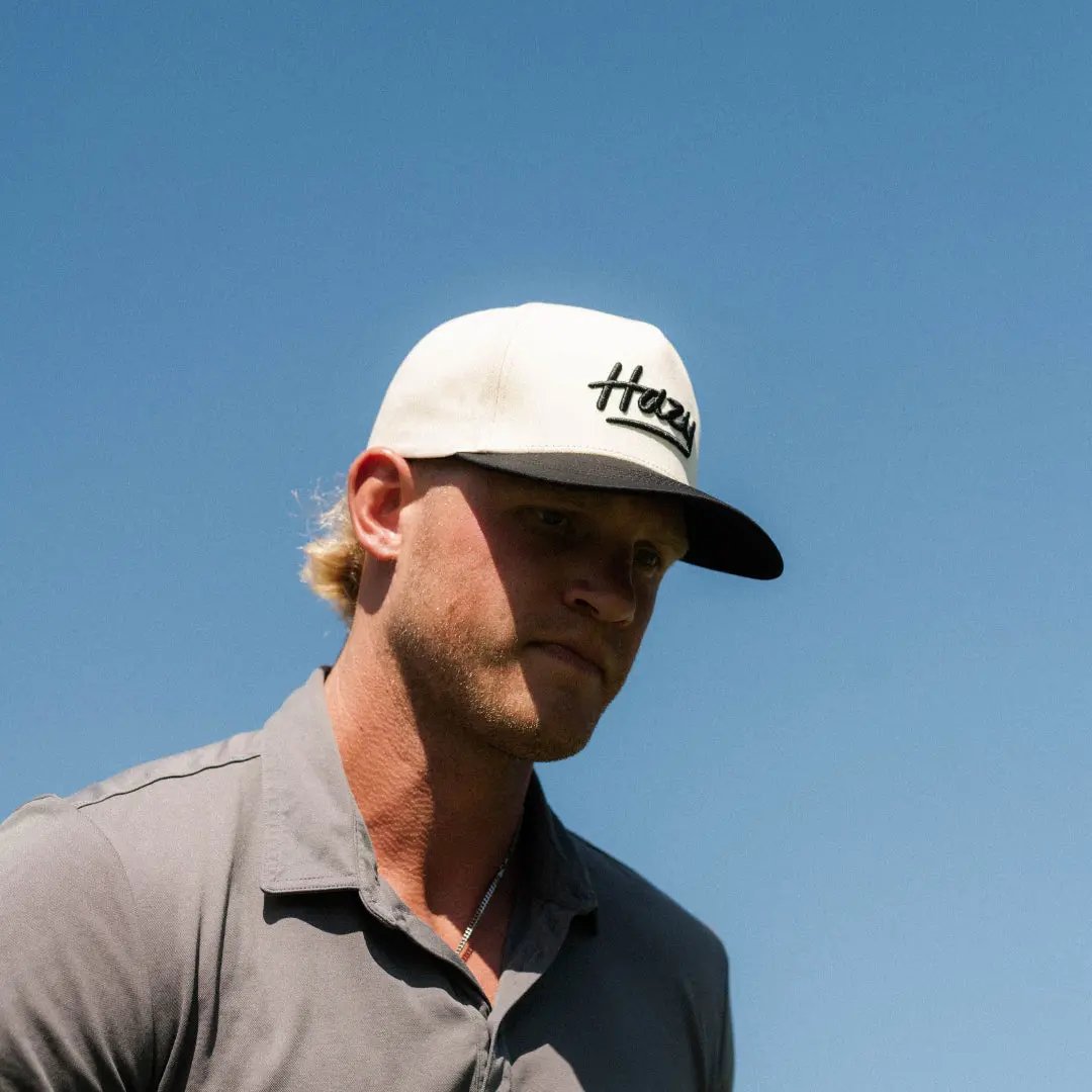 “Portland” Bone and Black SnapBack