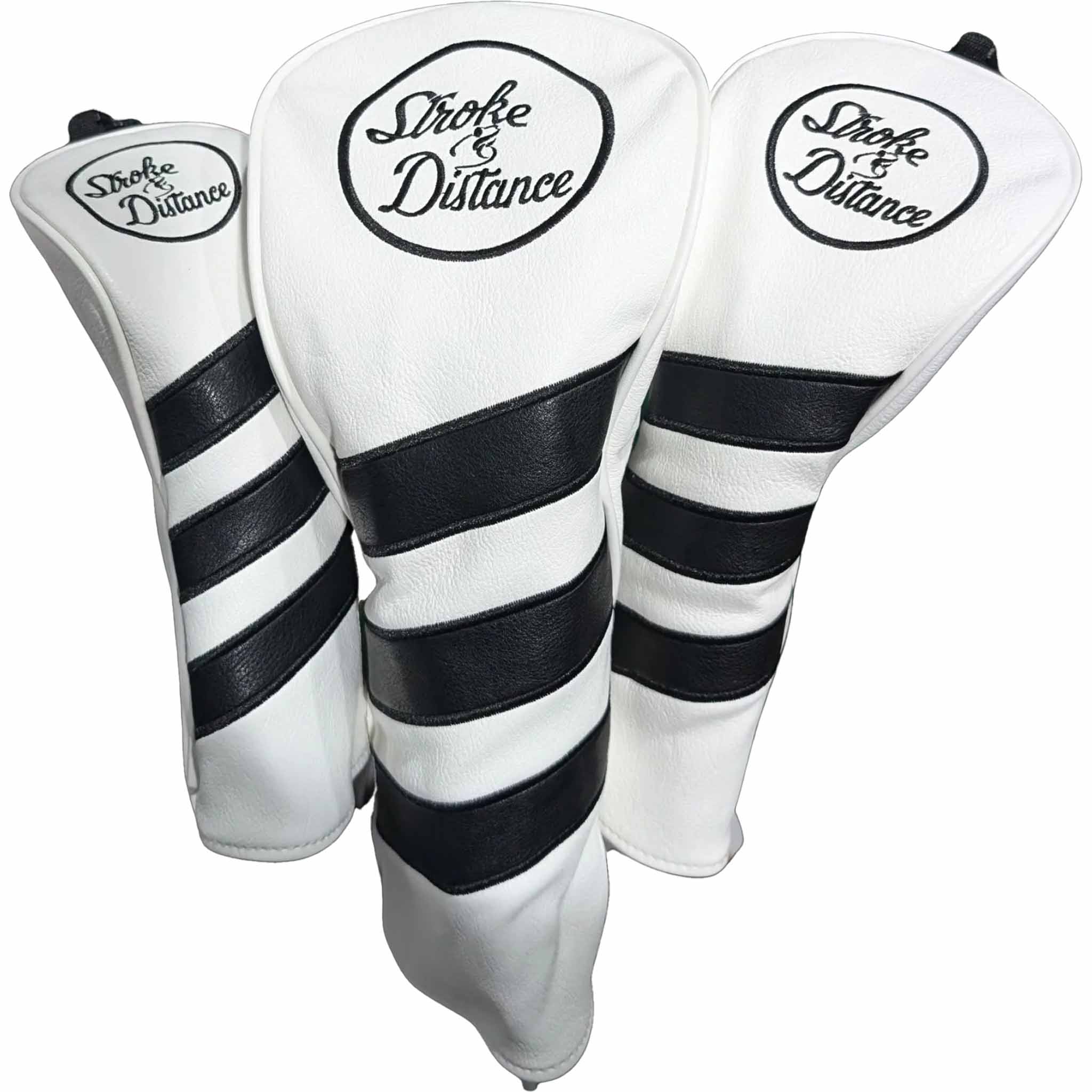 Stroke & Distance Golf Head Cover: Premium Protection, Stylish Design, Perfect Fit!