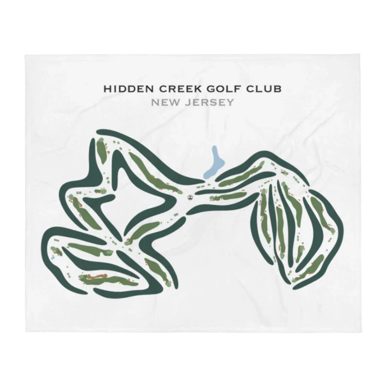 Hidden Creek Golf Club, New Jersey - Printed Golf Courses