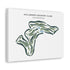 Hillwood Country Club, Tennessee - Printed Golf Courses
