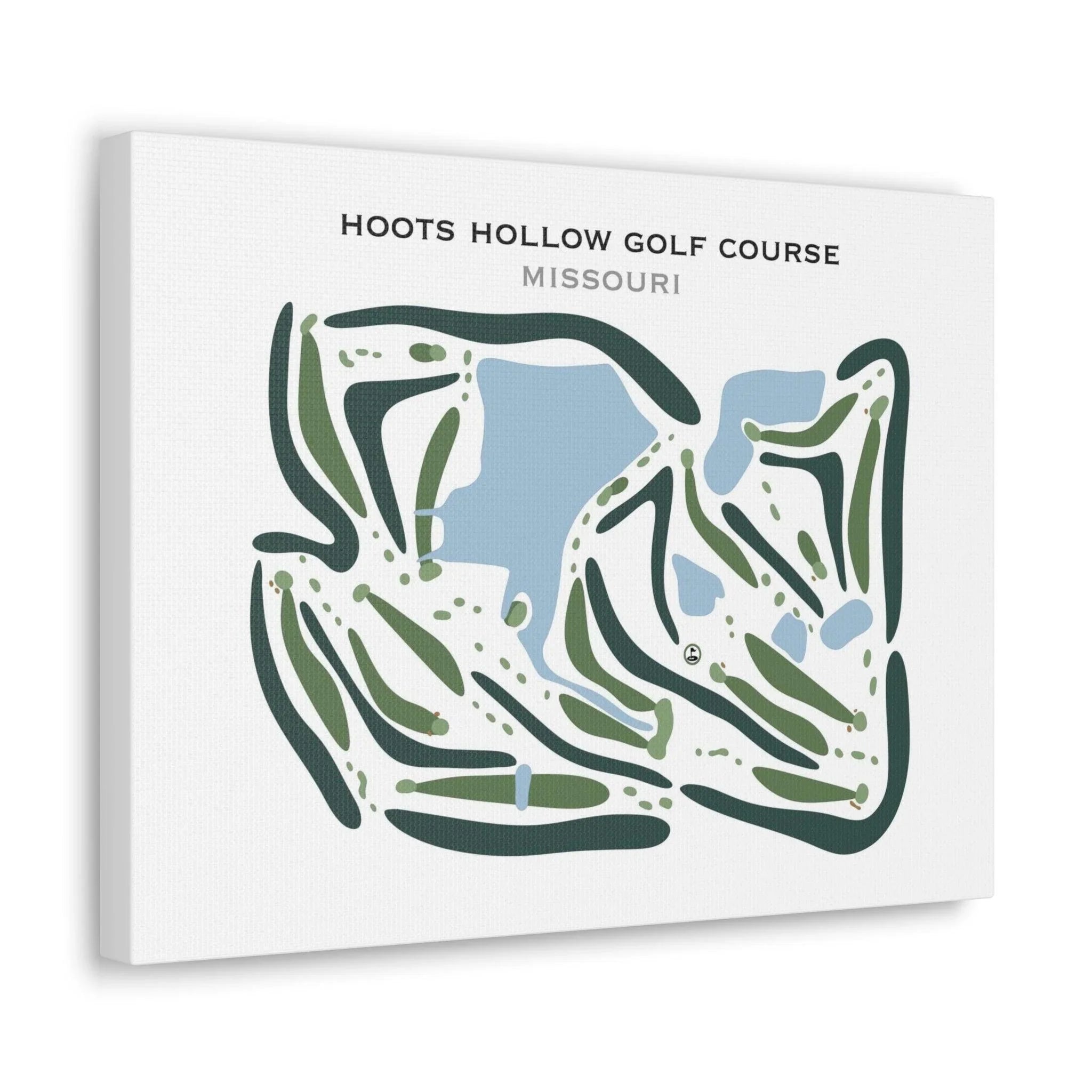 Hoots Hollow At Country Creek Golf Club, Missouri - Printed Golf Courses