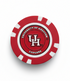 Officially Licensed University of Houston Poker Chip Ball Marker
