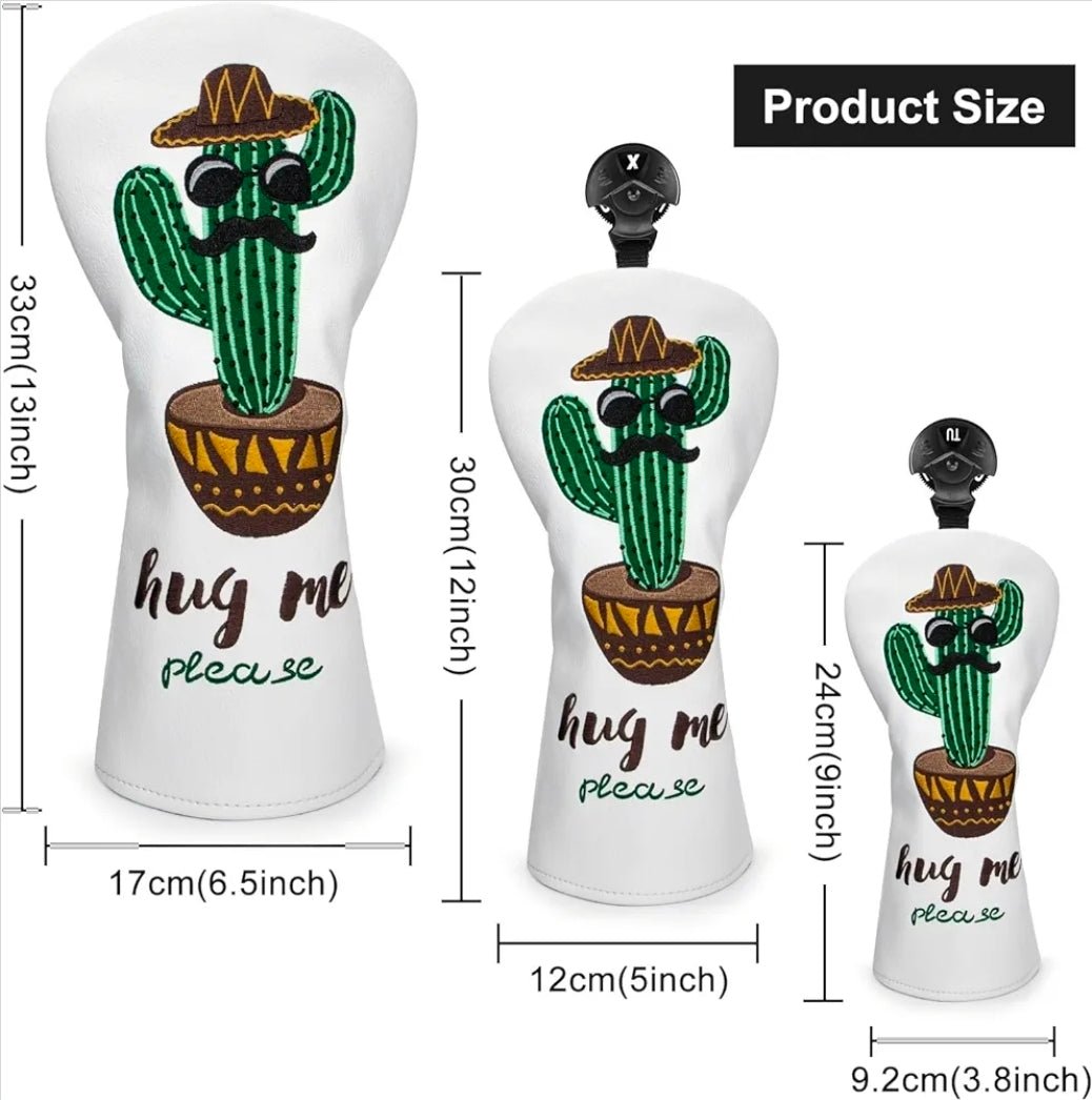 Hug Me Cactus Headcover