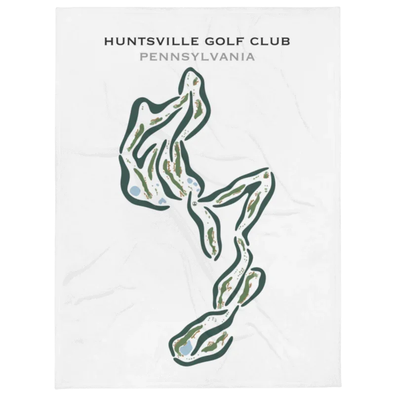 Huntsville Golf Club, Pennsylvania - Printed Golf Courses