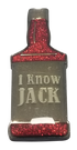"I Know Jack" Ball Marker & Hat Clip with Crystals by ReadyGolf