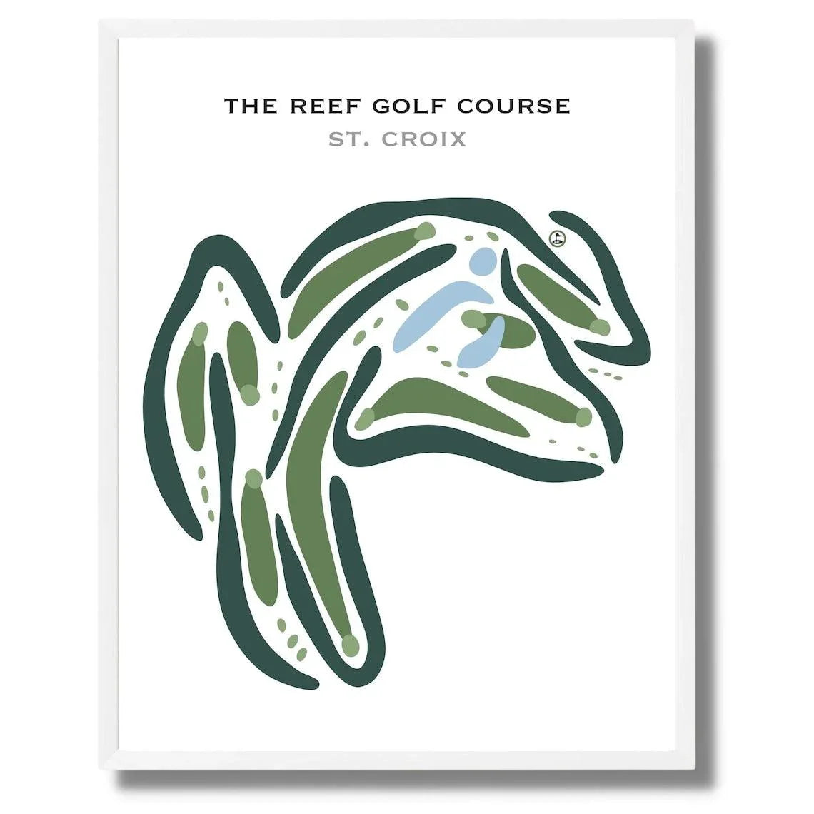 The Reef Golf Course, St. Croix - Printed Golf Courses