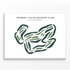 Friendly Hills Country Club, California - Printed Golf Courses