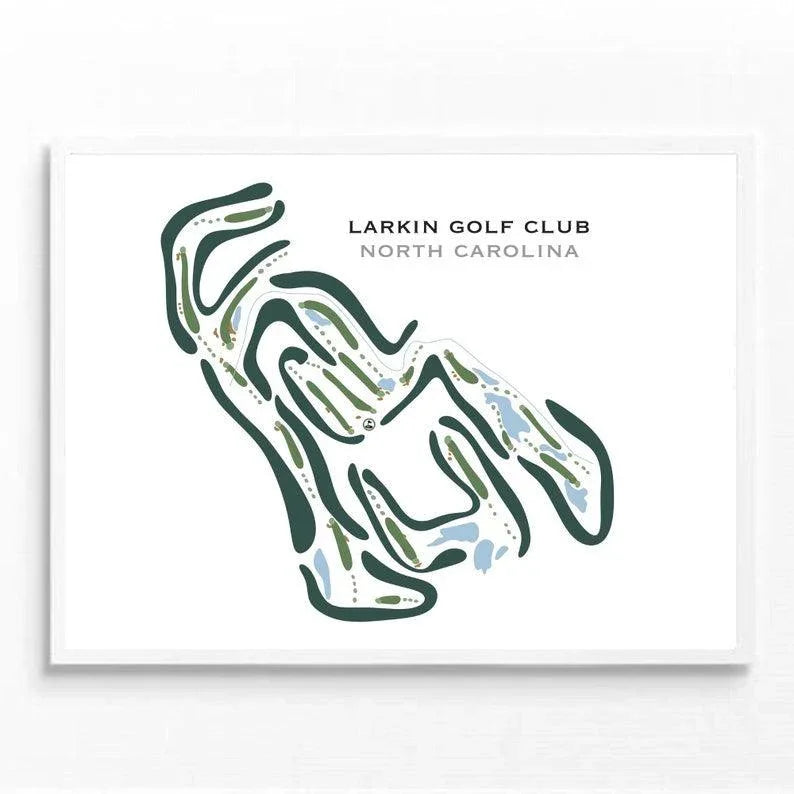Larkin Golf Club, North Carolina - Printed Golf Courses