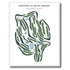 Country Club of Darien, Connecticut - Printed Golf Courses
