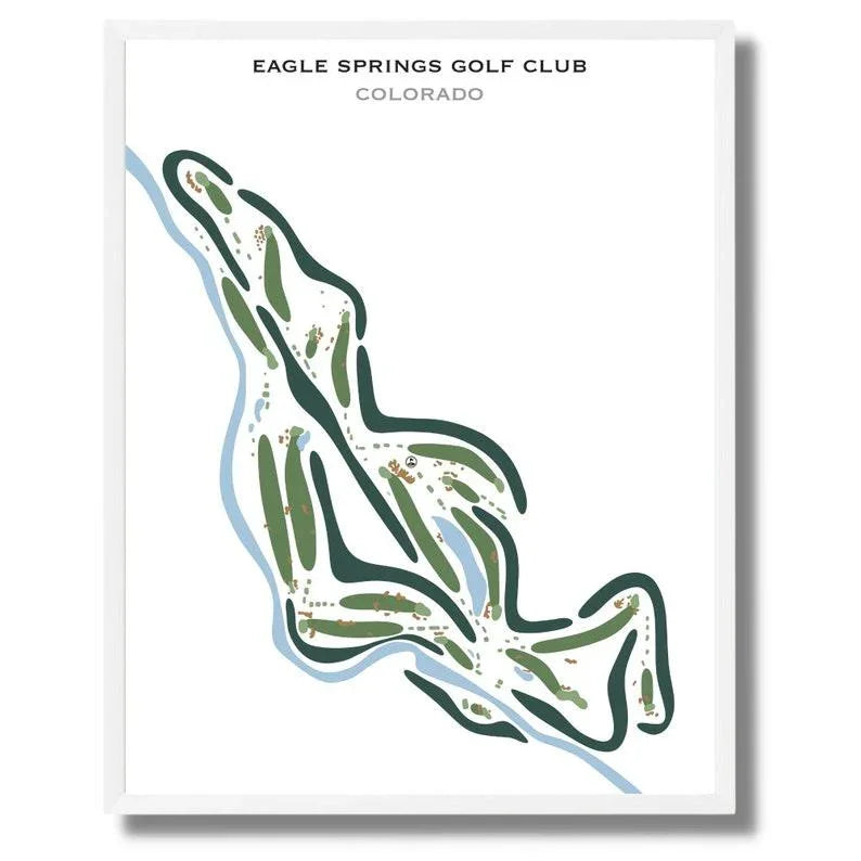 Eagle Springs Golf Club, Colorado - Printed Golf Courses