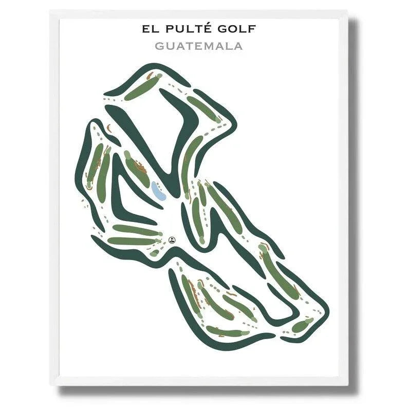 El Pulté Golf, Guatemala - Printed Golf Courses