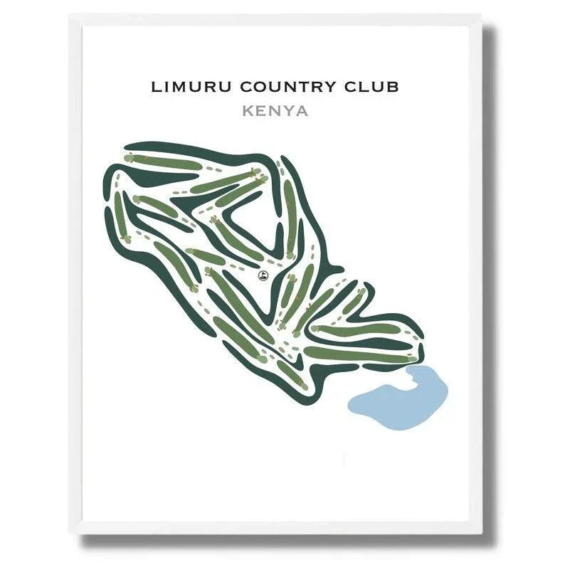 Limuru Country Club, Kenya - Printed Golf Courses