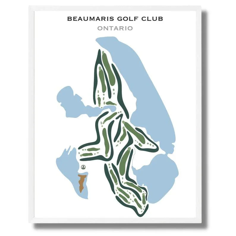 Beaumaris Golf Club, Ontario - Printed Golf Courses