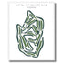 Capital City Country Club, Florida - Printed Golf Courses